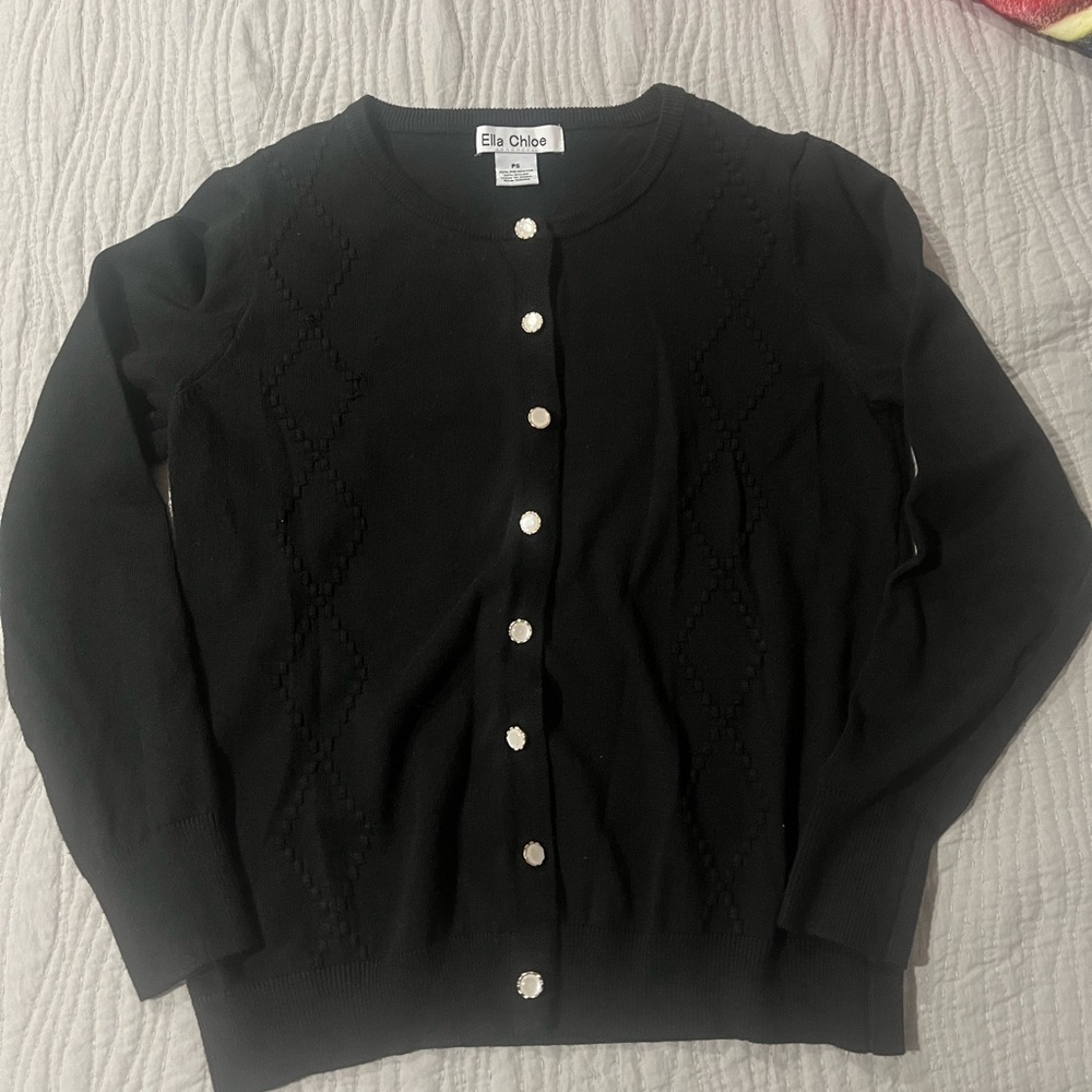 Black Women's Cardigan Sweater